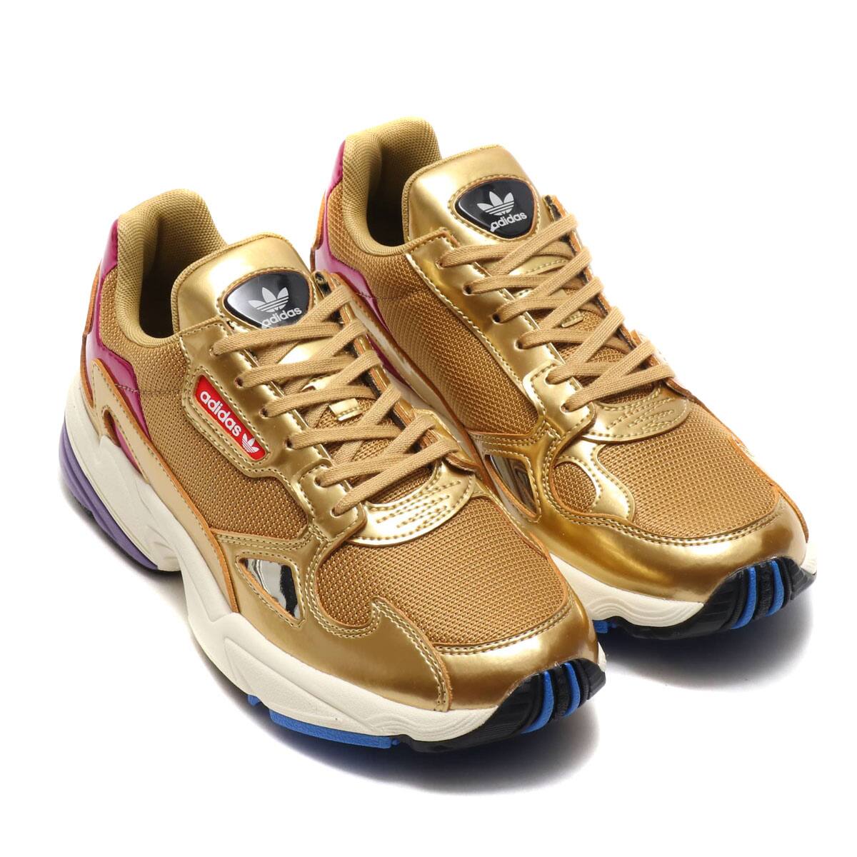 adidas Originals ADIDASFALCON W GOLDMET/GOLDMET/OFF WHITE 19SS-I_photo_large