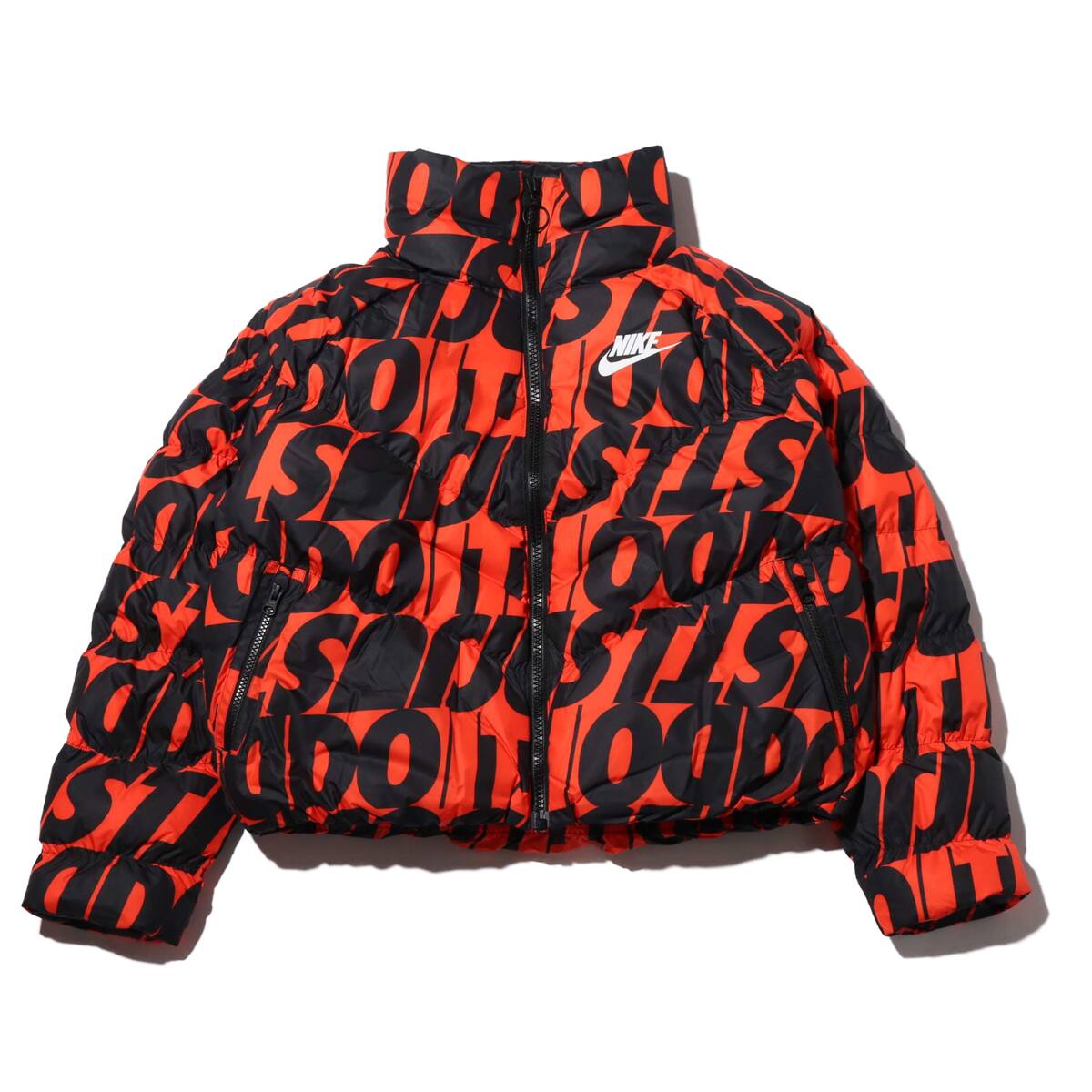 NIKE AS W NSW SYN FIL JKT STM AOPJD TEAM ORANGE/BLACK/WHITE 19HO-I_photo_large