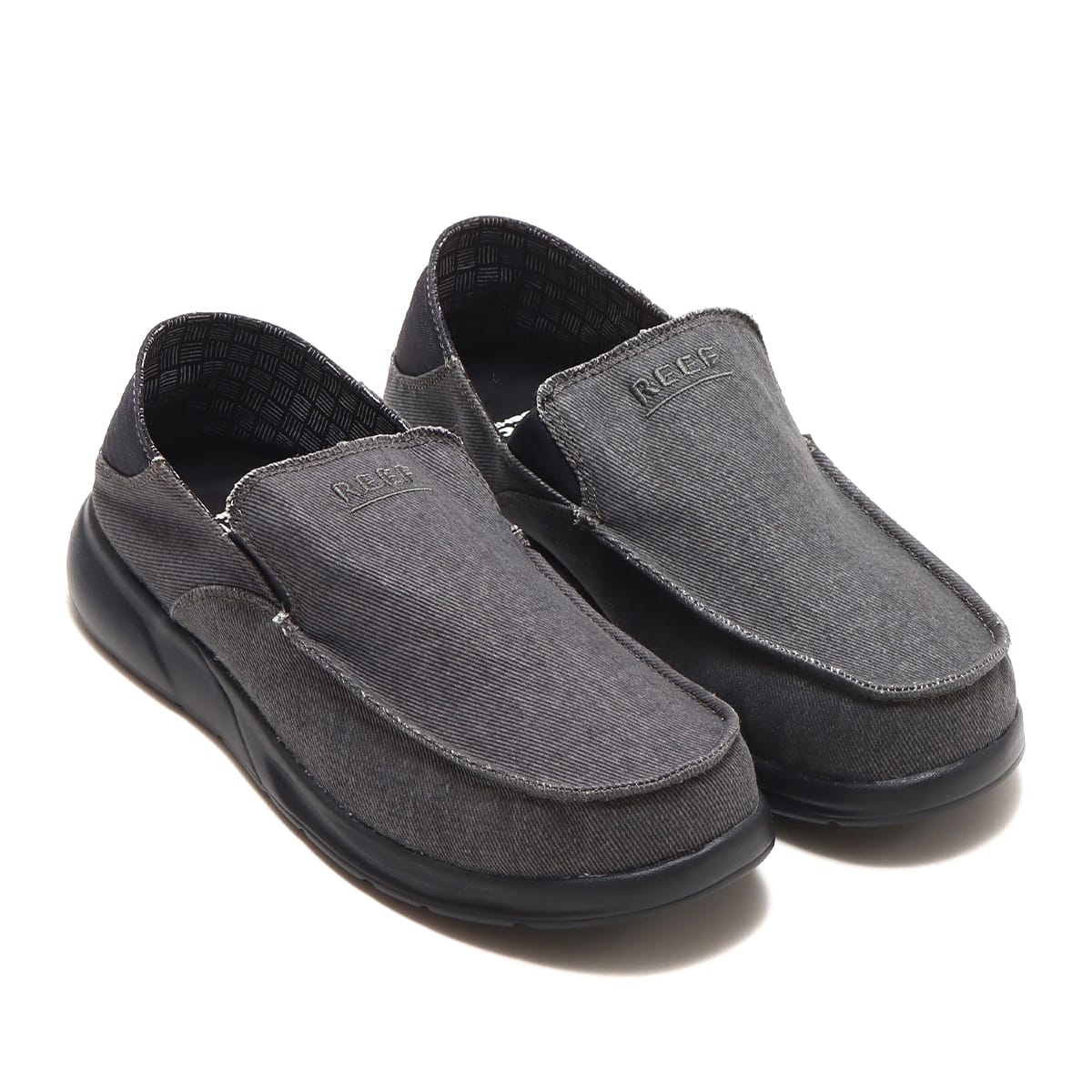 REEF CUSHION COAST SLIP ON BLACK STONEのメイン画像