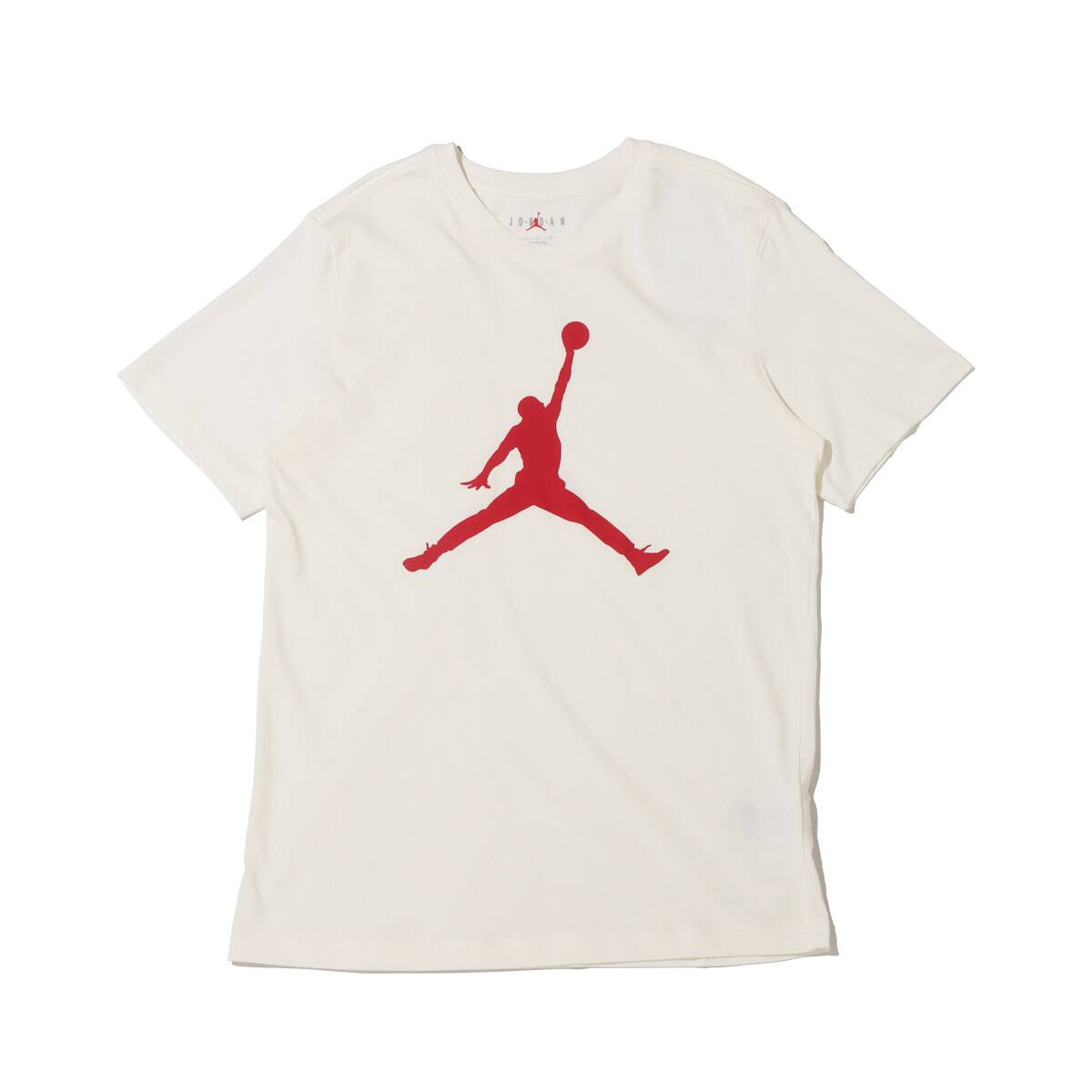 JORDAN BRAND AS M J JUMPMAN SS CREW SAIL/CARDINAL RED 23FA-Iのメイン画像