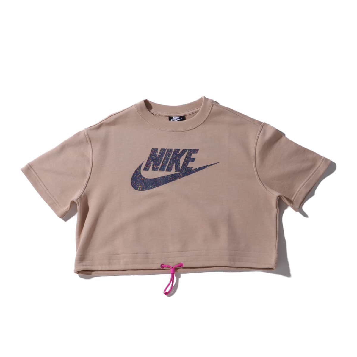 NIKE AS W NSW ICN CLSH TOP SS FT SHIMMER/FIRE PINK 20SU-I_photo_large