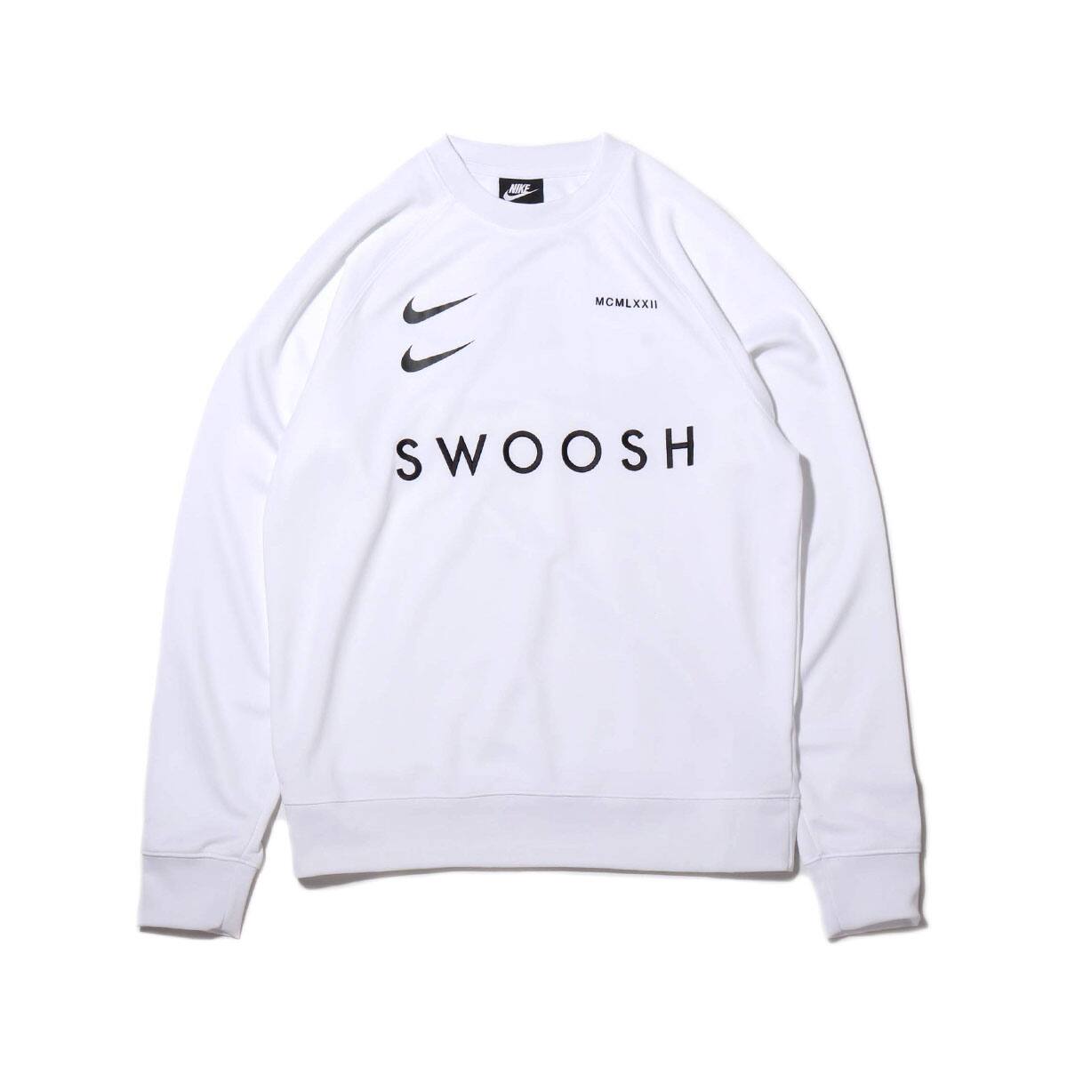 NIKE AS M NSW SWOOSH CREW PK WHITE/BLACK 20SU-I_photo_large