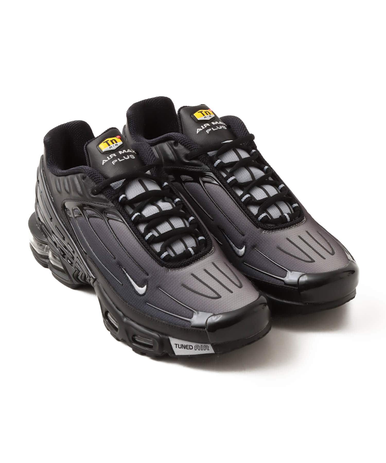 NIKE AIR MAX PLUS III BLACK/WOLF GREY-BLACKのメイン画像