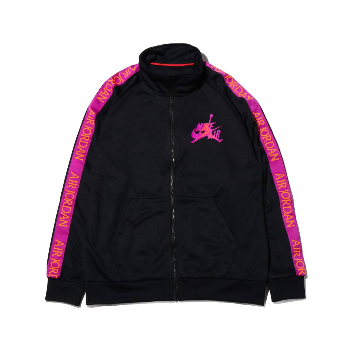 NIKE M J JM CLSC TRICOT WARMUP JKT BLACK/VIVID PURPLE 19HO-I_photo_large