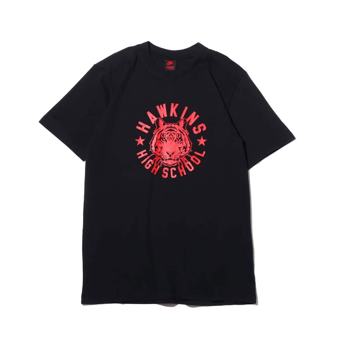 NIKE M NRG STRANGER THINGS SS TEE BLACK/UNIVERSITY RED 19FA-S_photo_large