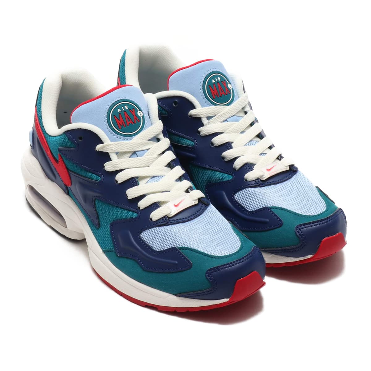 NIKE AIR MAX2 LIGHT GEODE TEAL/GYM RED-SAIL-BLUE VOID 19FA-S_photo_large