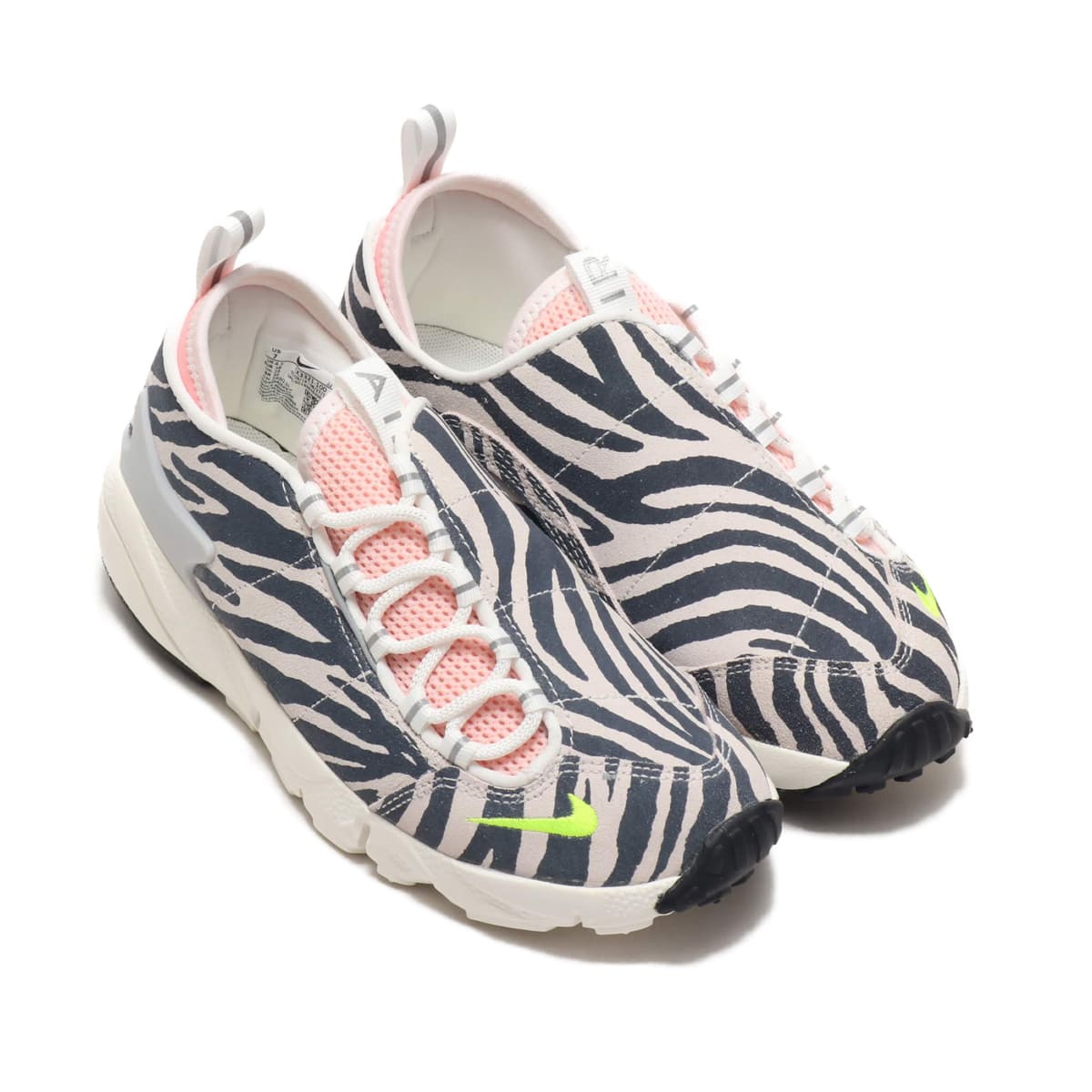 NIKE W AIR FOOTSCAPE NXN SUMMIT WHITE/VOLT-BLEACHED CORAL-BLACK 19HO-S_photo_large