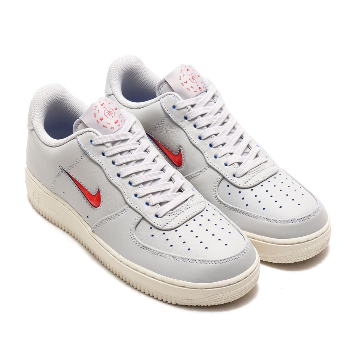 NIKE AIR FORCE 1 '07 PRM VAST GREY/CHALLENGE RED-MEGA BLUE-SAIL 20SU-S_photo_large