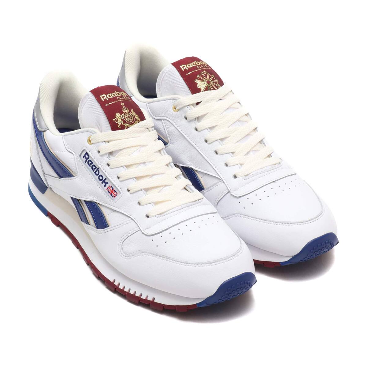 Reebok CL LEATHER HAL X FP WHITE/WHITE/COBALT/MERLOT 18FW-I_photo_large