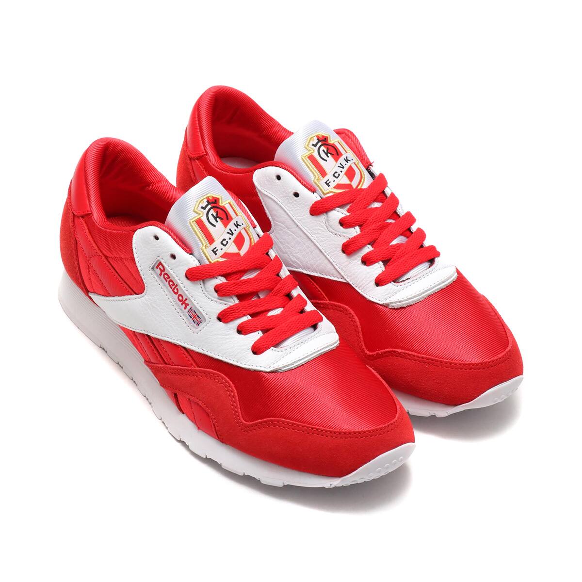 reebok red and white