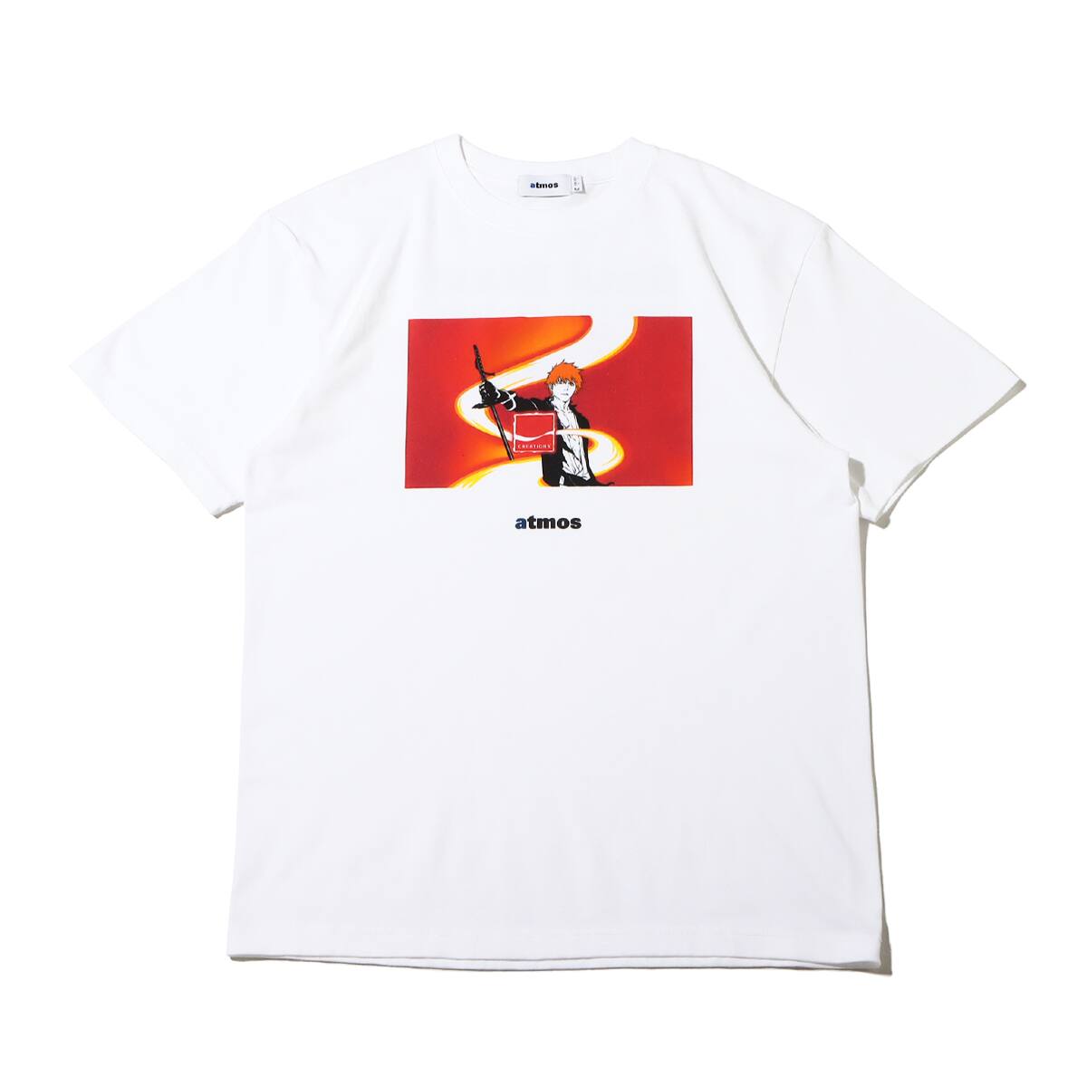 atmos COCA-COLA × BLEACH TEE WHITE 22FA-I