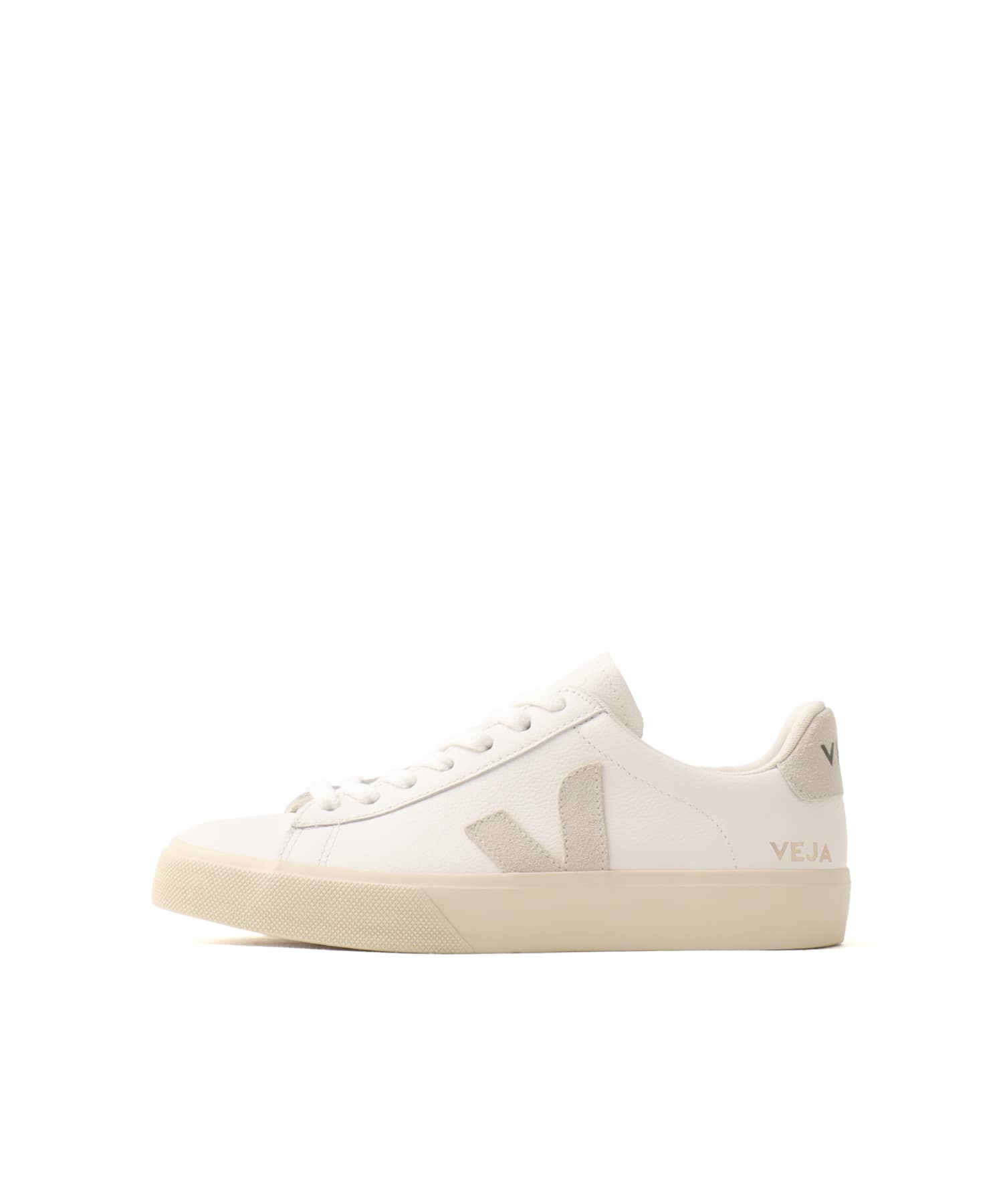 VEJA Campo EXTRA-WHITE-NATURAL-SUEDEのメイン画像