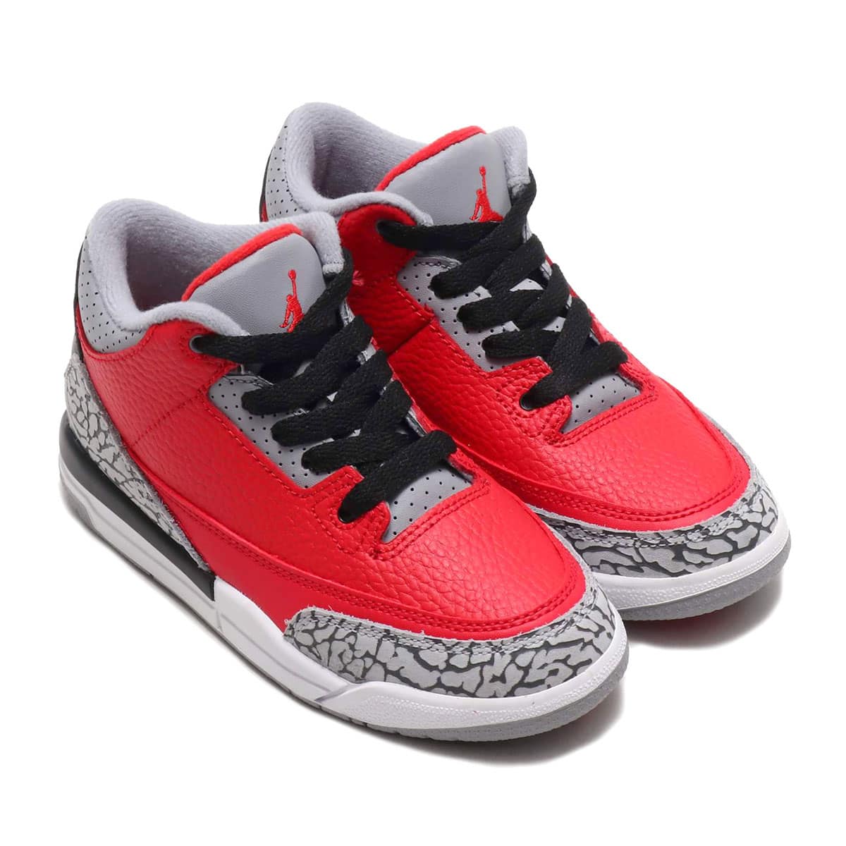 JORDAN BRAND JORDAN 3 RETRO SE PS FIRE RED/FIRE RED-CEMENT GREY-BLACK 20SP-S_photo_large