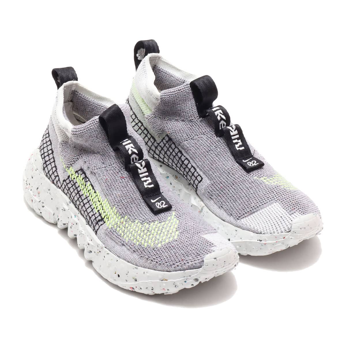 NIKE SPACE HIPPIE 02 GREY/VOLT GLOW-PHOTON DUST 20FA-S_photo_large