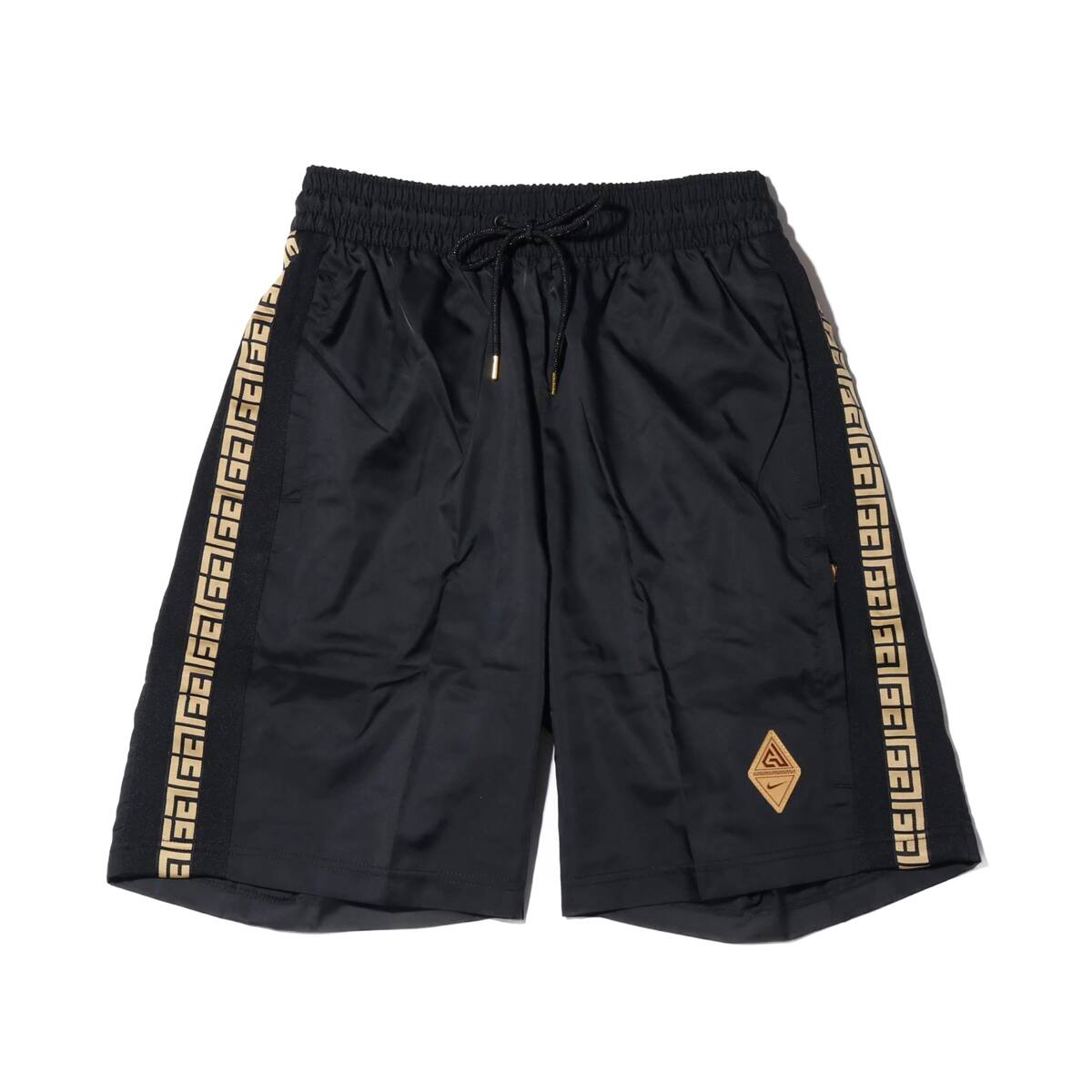 black and gold nike shorts