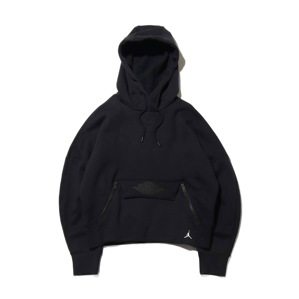JORDAN BRAND AS W J FLEECE HOODIE BLACK/BLACK/WHITE 20SP-S_photo_large
