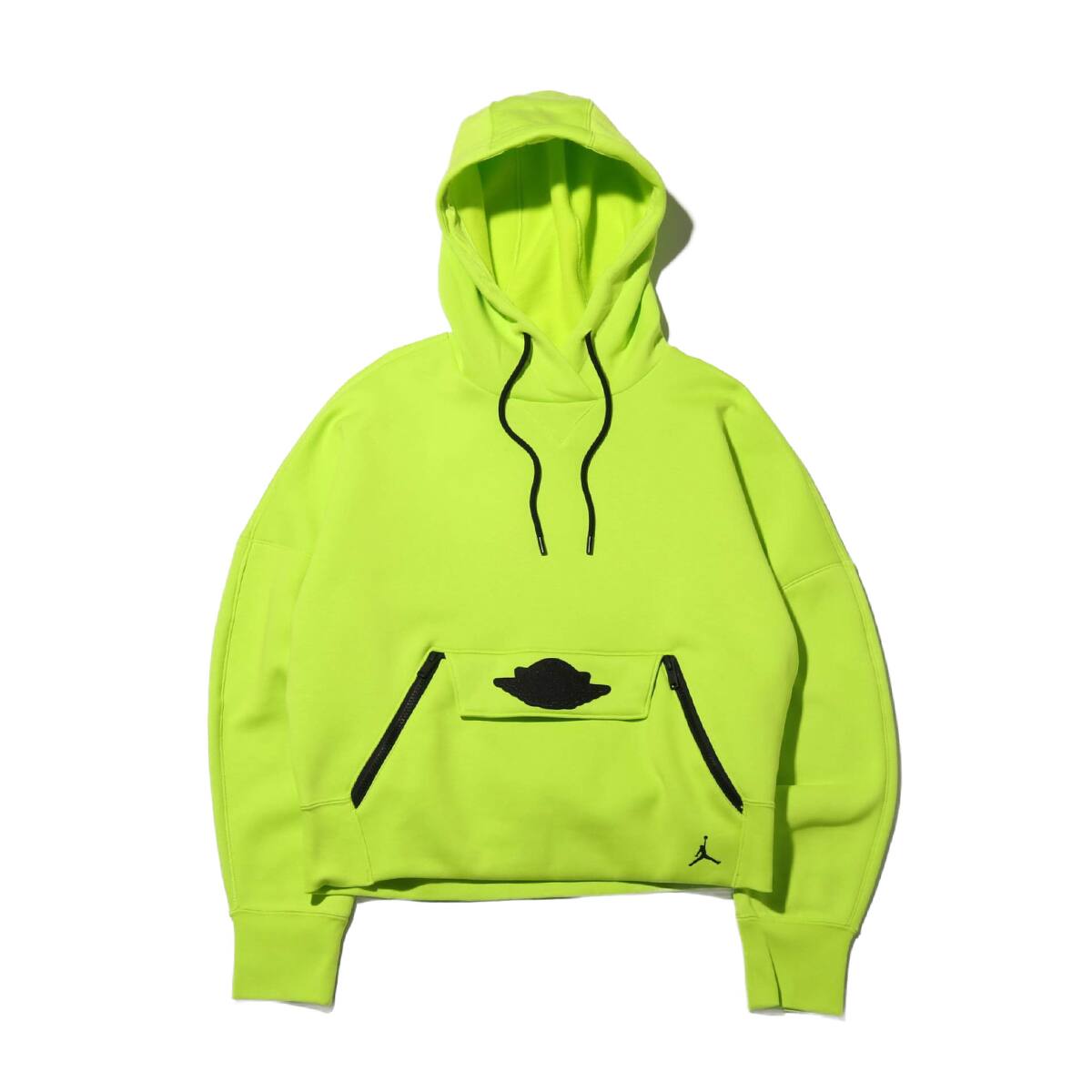 JORDAN BRAND AS W J FLEECE HOODIE CYBER/BLACK/BLACK 20SP-S_photo_large