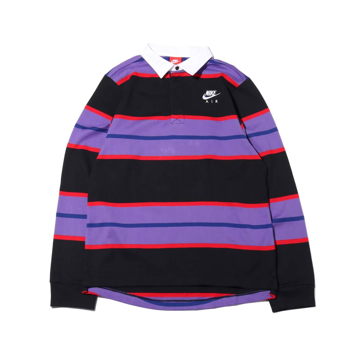 NIKE AS M NK RUGBY LS TOP GEL BLACK/PSYCHIC PURPLE 19HO-S_photo_large