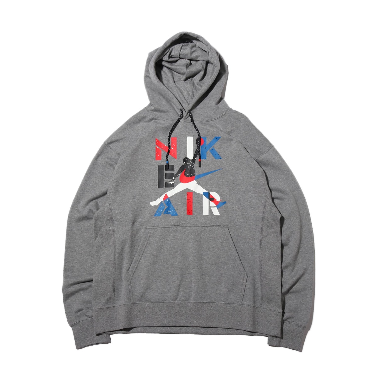JORDAN BRAND M J LGC AJ4 PO HOODY CARBON HEATHER/BLACK 19HO-S_photo_large