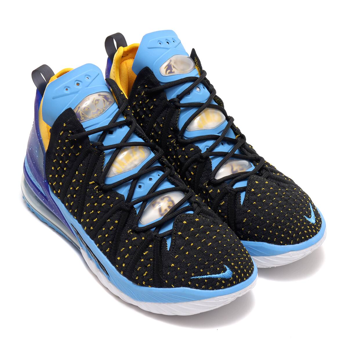 NIKE LEBRON XVIII BLACK/UNIVERSITY GOLD-COAST-CONCORD 21SU-I_photo_large