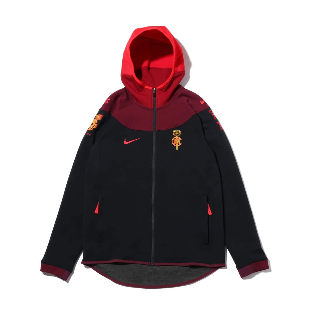 NIKE AS M NRG GE HOODIE BLACK/UNIVERSITY RED/NIGHT MAROON 19FA-S_photo_large
