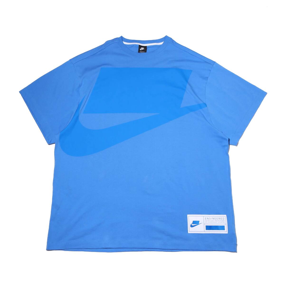 NIKE AS W NSW NSW DRESS SS OVERSIZE PACIFIC BLUE/WHITE/SOAR 20SP-S_photo_large