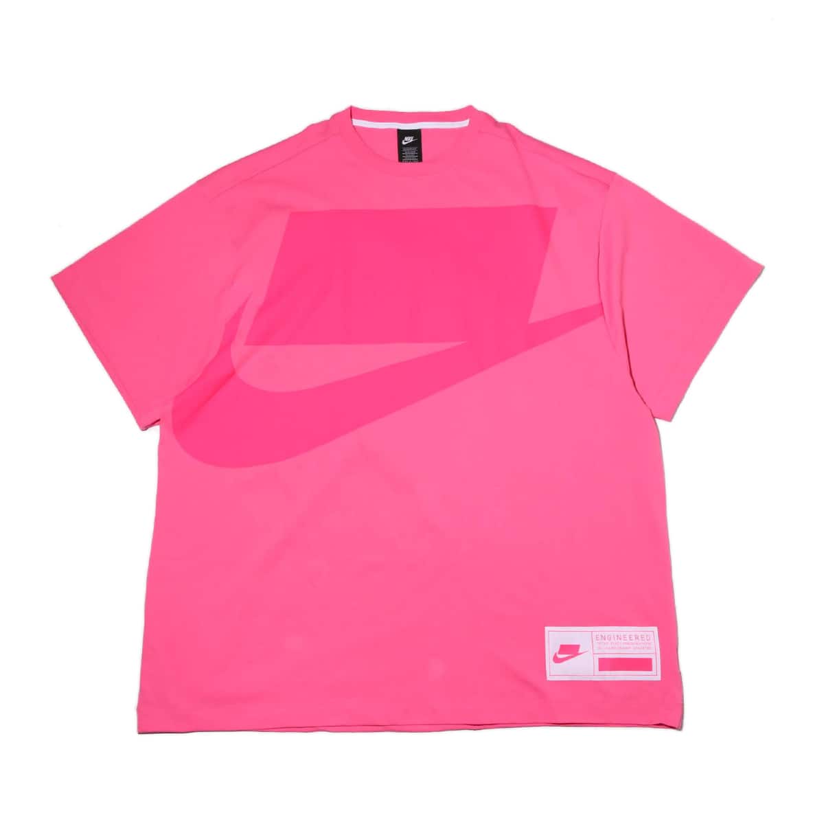 NIKE AS W NSW NSW DRESS SS OVERSIZE PINKSICLE/WHITE/HYPER PINK 20SP-S_photo_large