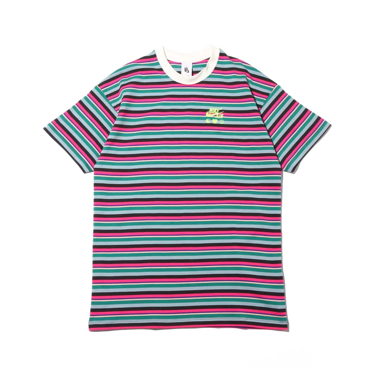 NIKE W NRG NXN TEE STRIPE BRIGHT CERAMIC 19HO-S_photo_large
