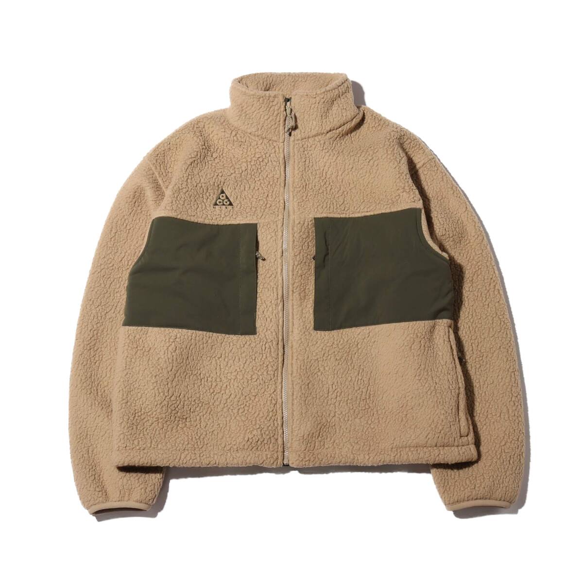 NIKE AS M ACG MICROFLEECE JACK KHAKI/CARGO KHAKI/CARGO KHAKI 20SP-S_photo_large