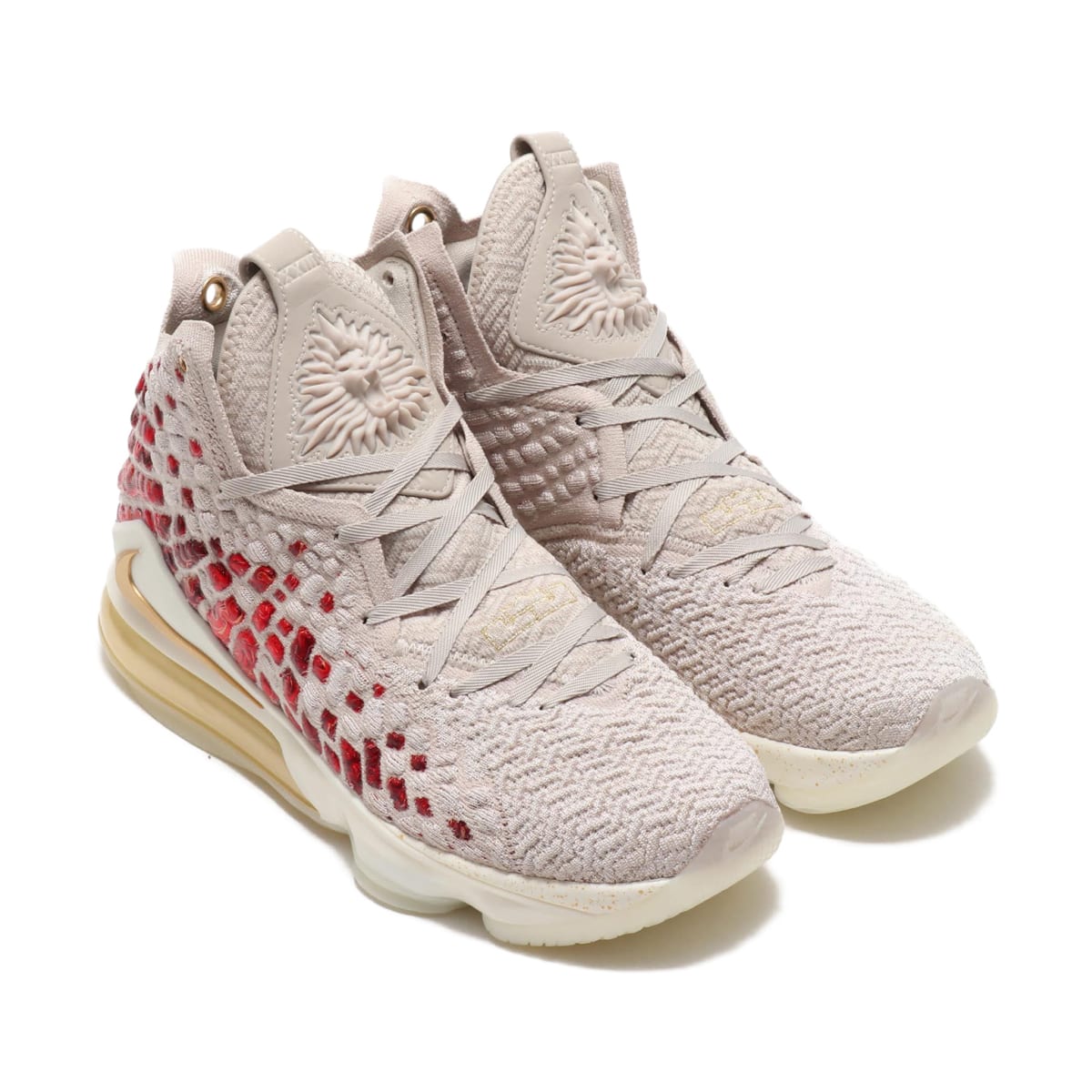 NIKE LEBRON XVII PRM DESERT SAND/METALLIC GOLD-CEDAR 19HO-S_photo_large