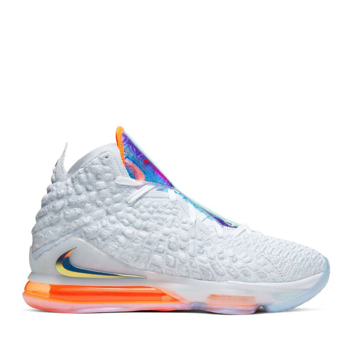 NIKE LEBRON XVII LMTD WHITE/TECH GREY-QUASAR PURPLE 19HO-S_photo_large