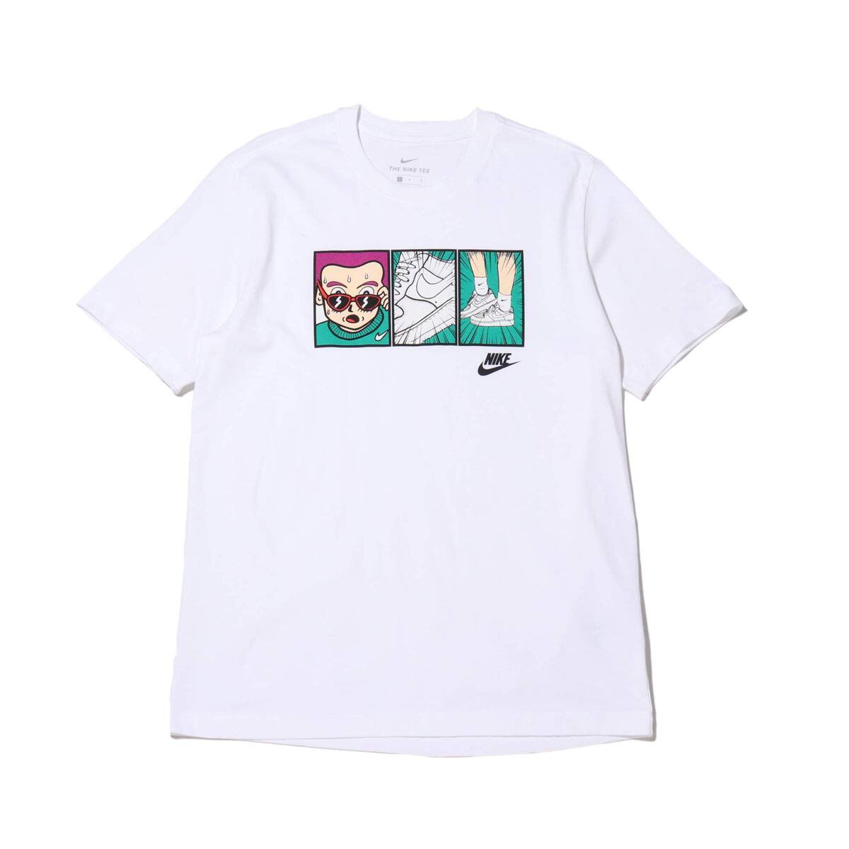 NIKE AS M NSW TEE FTWR1ILLUSTRATION WHITE/BLACK 20SU-S_photo_large