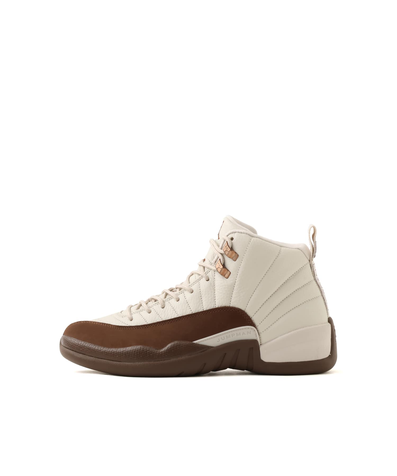 JORDAN BRAND AIR JORDAN 12 RETRO LT OREWOOD BRN/CACAO WOW-CACAO WOW-TEAM REDのメイン画像