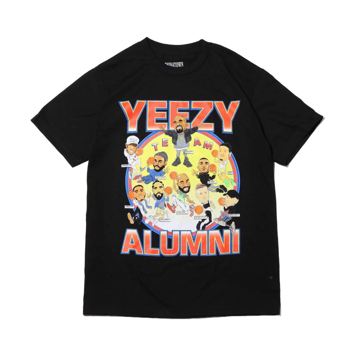 CHAINATOWN MARKET ALUMNI TEE BLACK 19FW-Iのメイン画像