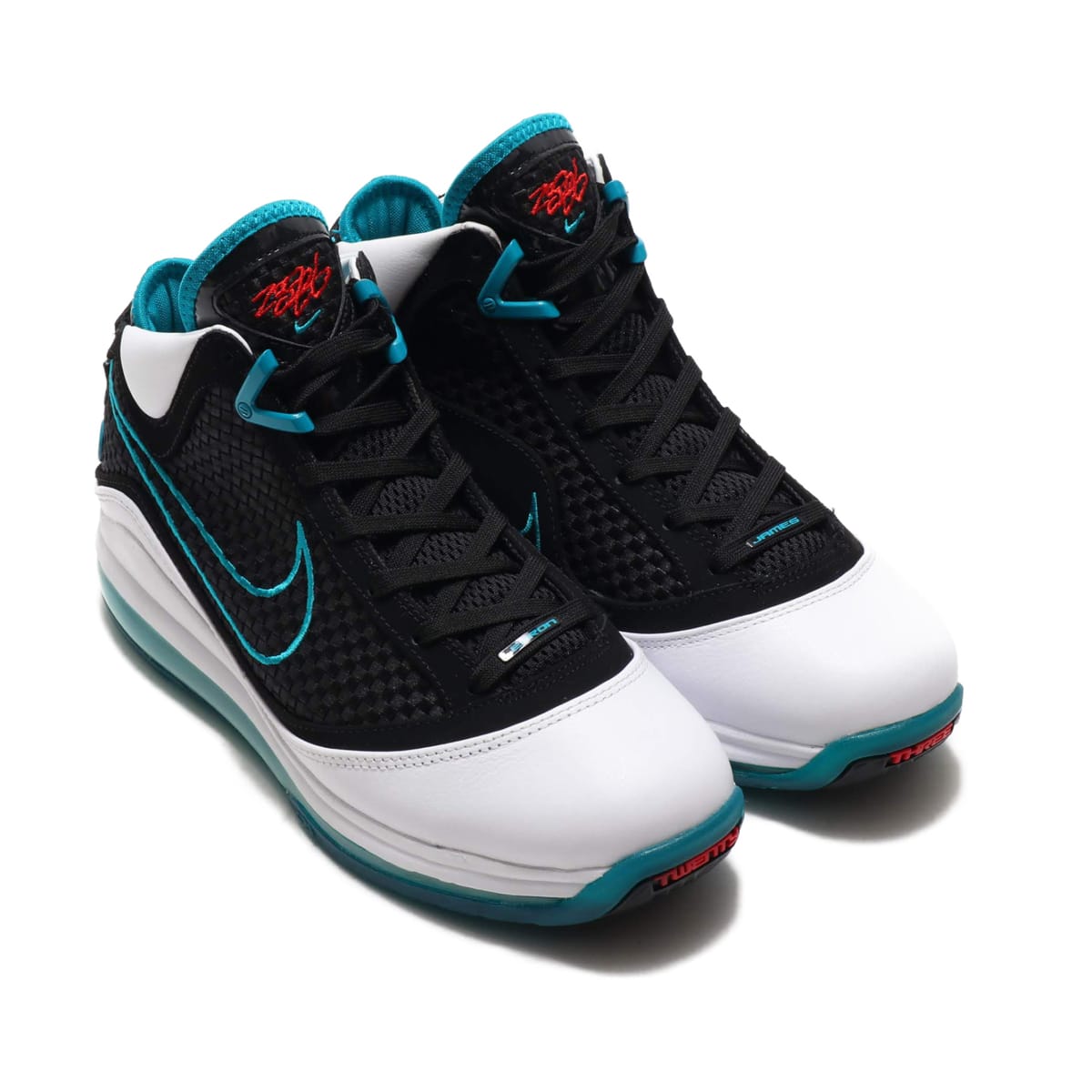 NIKE LEBRON VII QS WHITE/BLACK-GLASS BLUE-CHALLENGE RED 19HO-S_photo_large