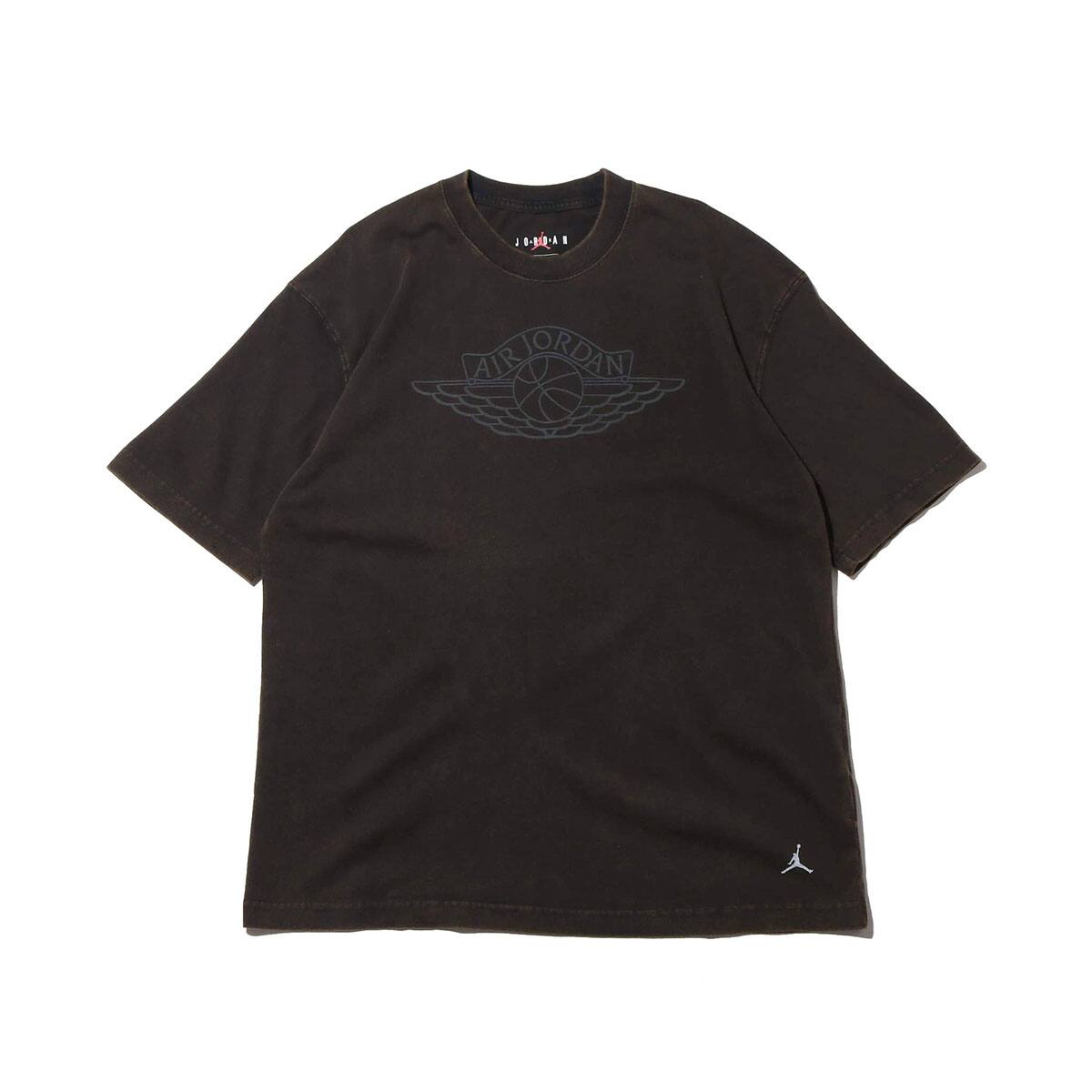 JORDAN BRAND AS W J SS OVERSIZE TEE BLACK/DK SMOKE GREY 20SP-S_photo_large