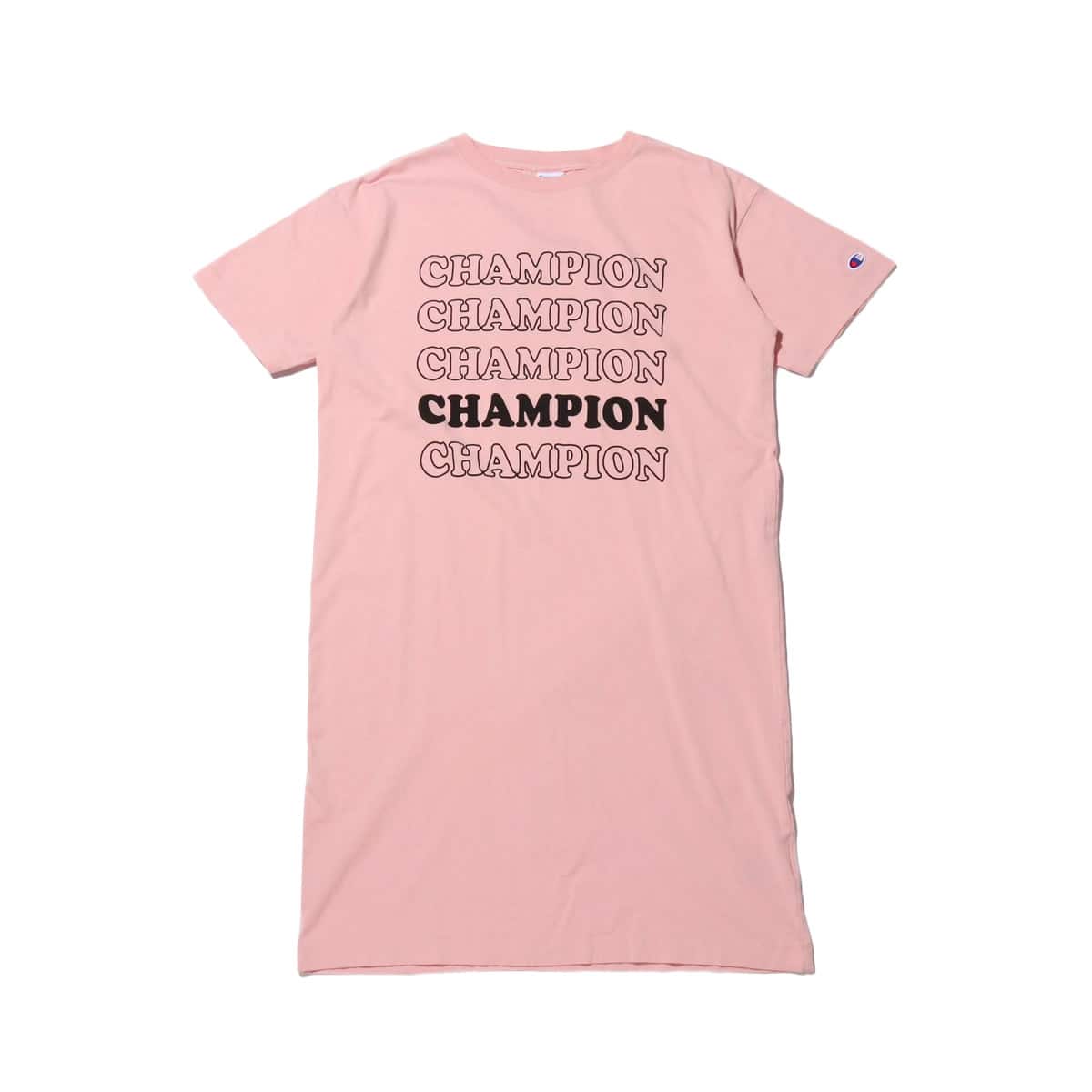 Champion S/S ONEPIECE LIGHT PINK 20SS-Iのメイン画像