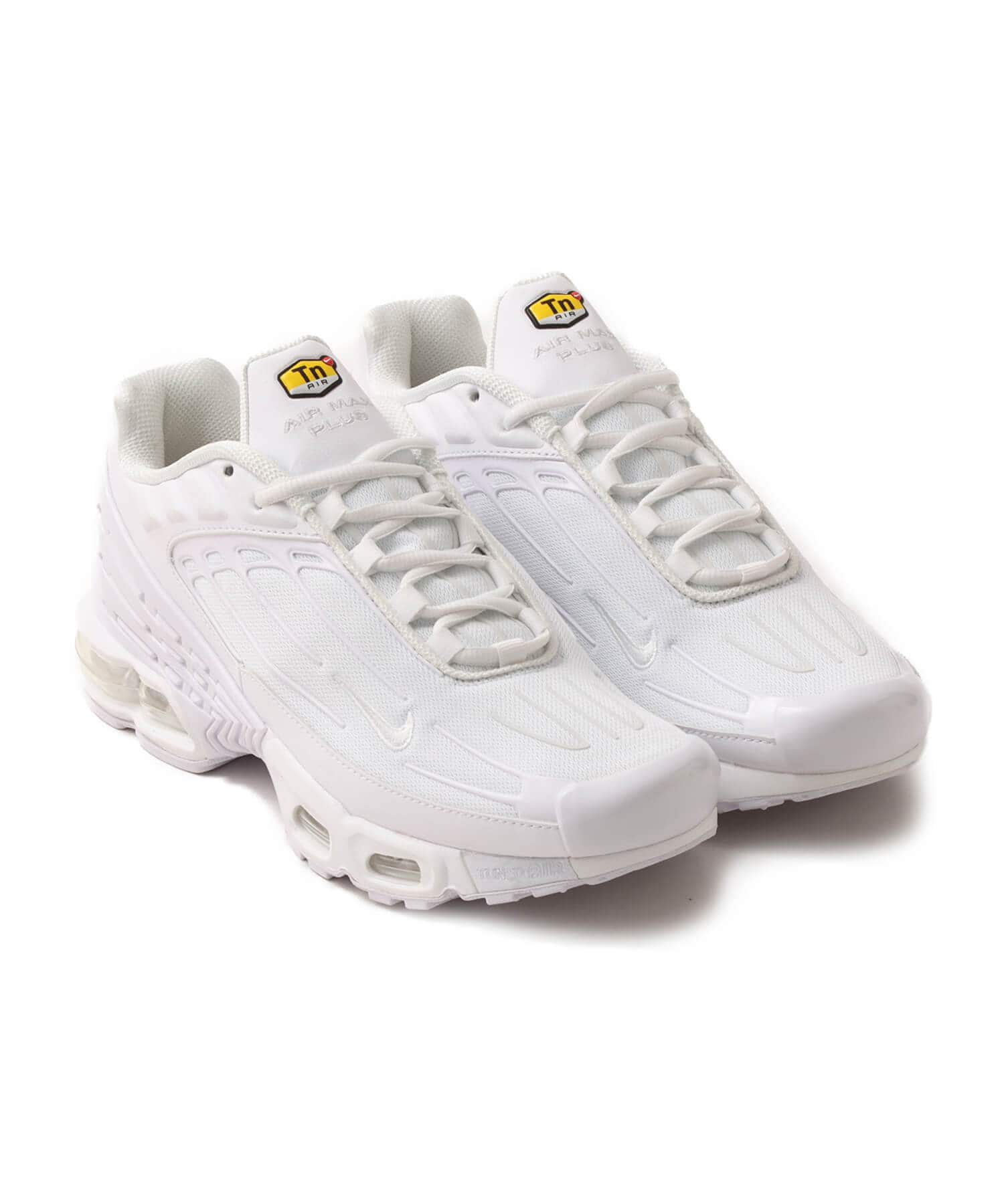 NIKE AIR MAX PLUS III WHITE/WHITE-VAST GREYのメイン画像
