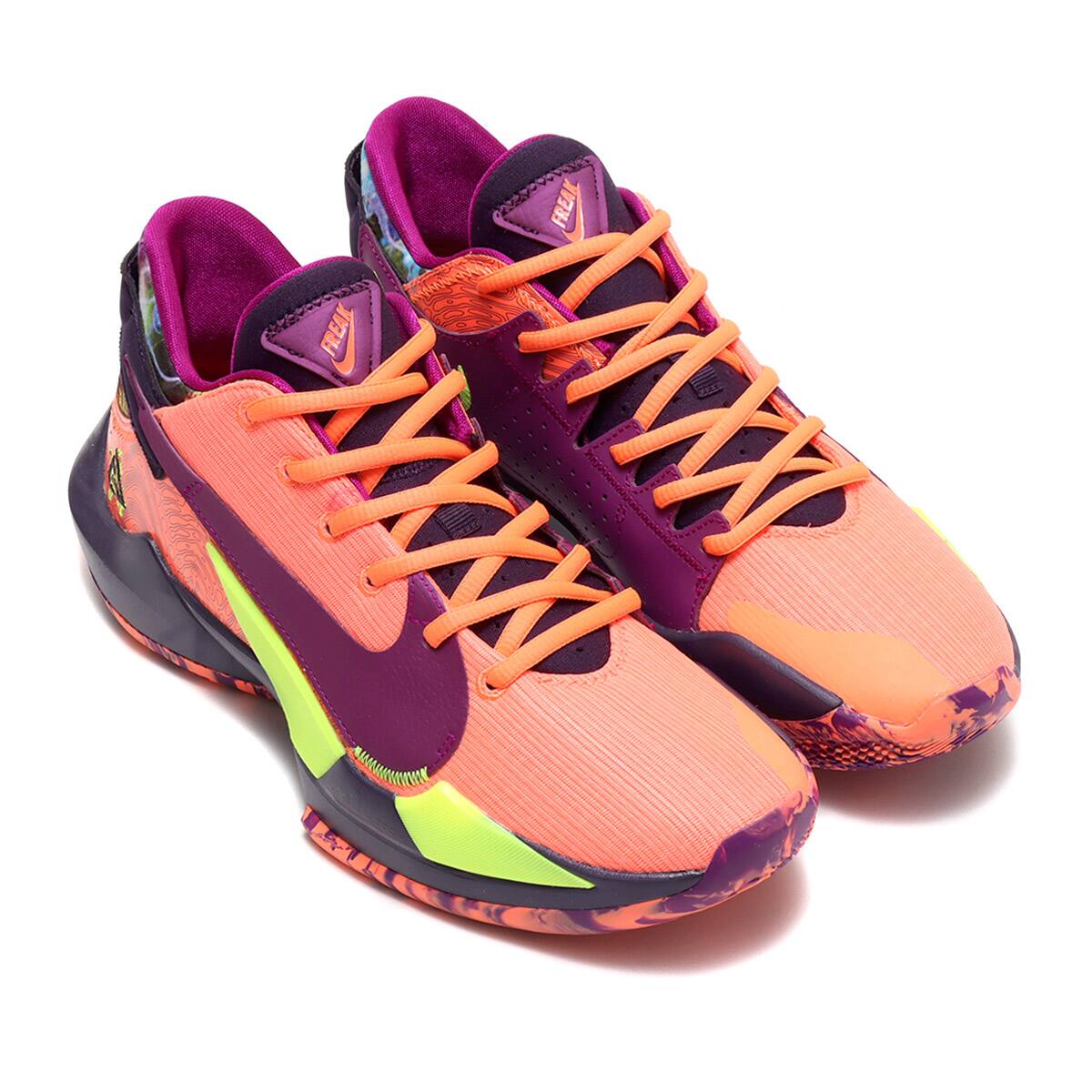 NIKE ZOOM FREAK 2 BRIGHT MANGO/RED PLUM-VOLT-GRAND PURPLE 21SU-I_photo_large