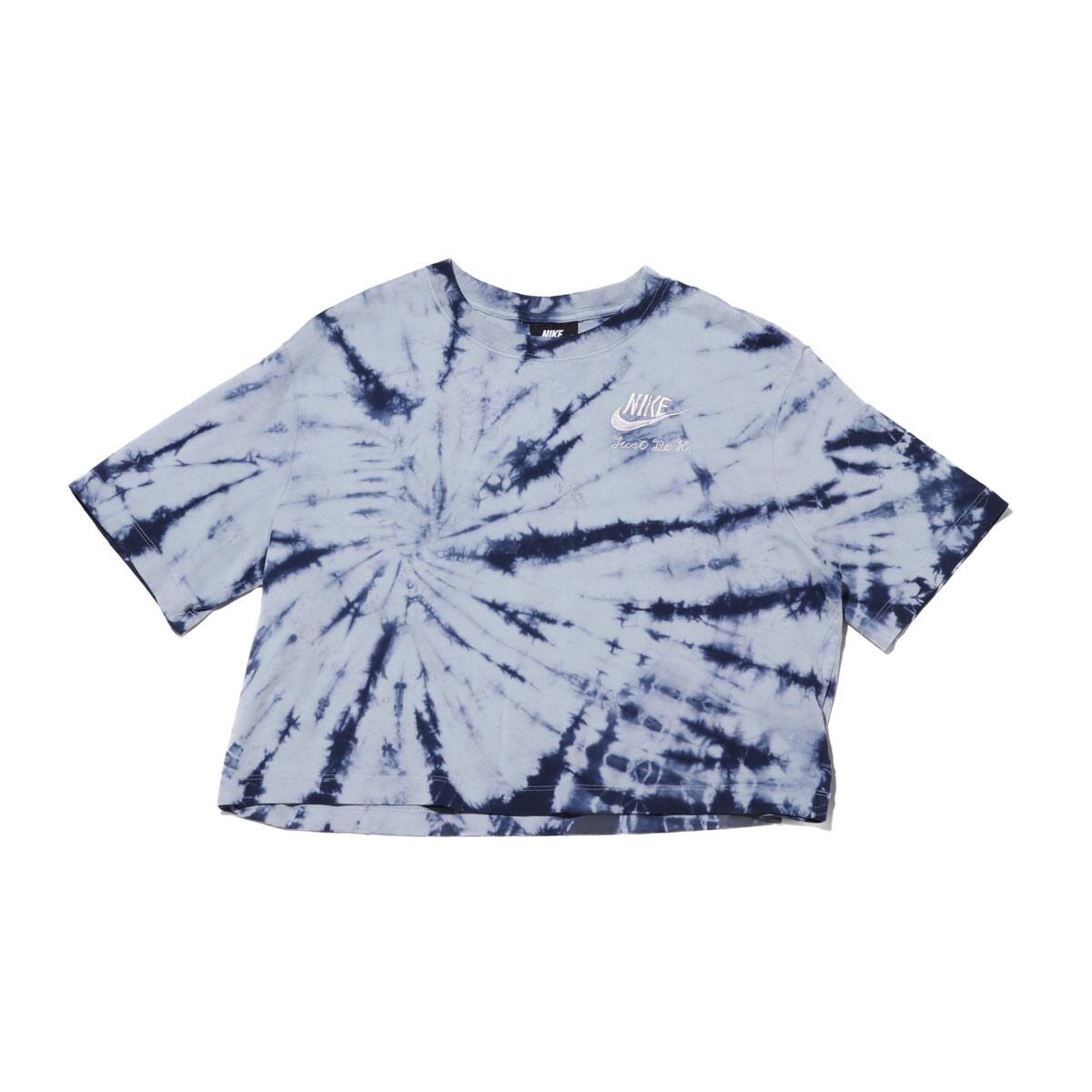 NIKE AS W COTTON ED SS TEE MIDNIGHT NAVY/OBSIDIAN MIST 20SU-S_photo_large