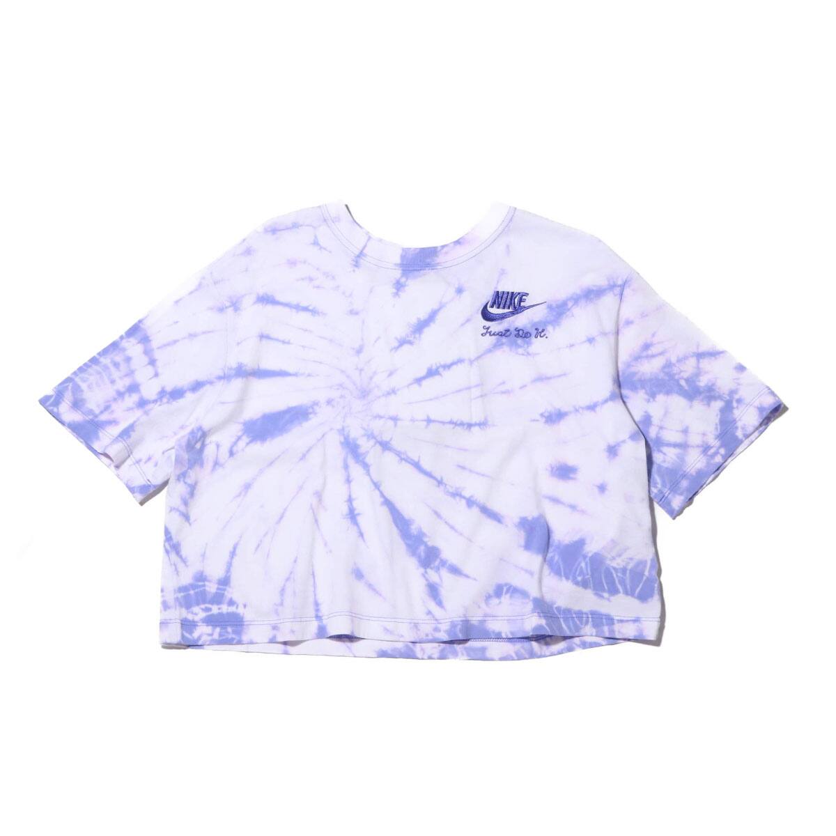 NIKE AS W COTTON ED SS TEE LIGHT THISTLE/SAPPHIRE 20SU-S_photo_large