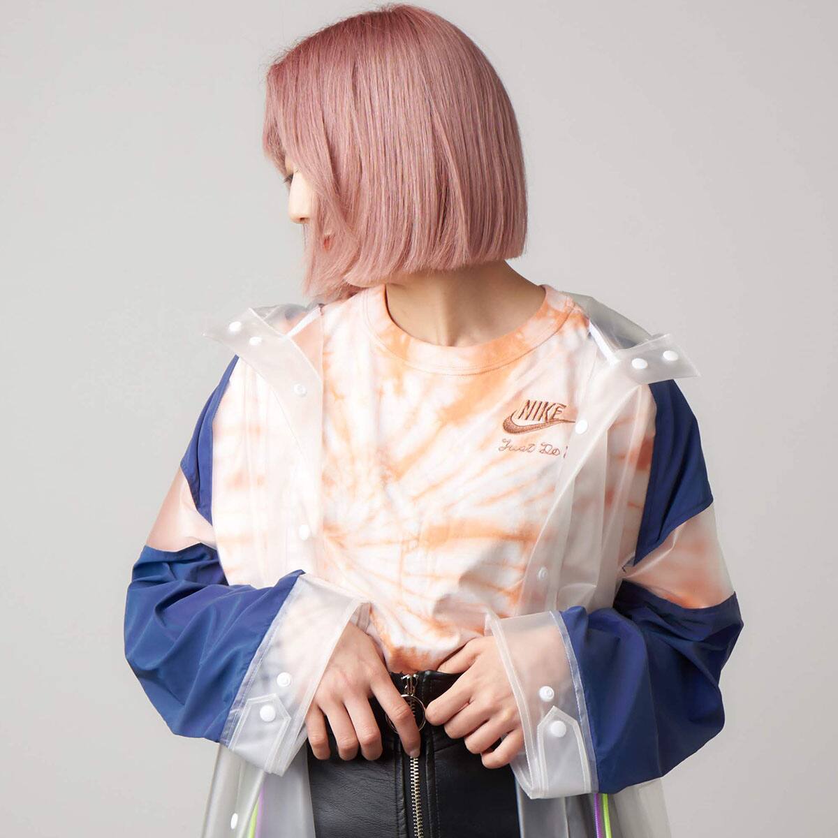 NIKE AS W COTTON ED SS TEE WASHED CORAL/ORANGE TRANCE 20SU-S_photo_large
