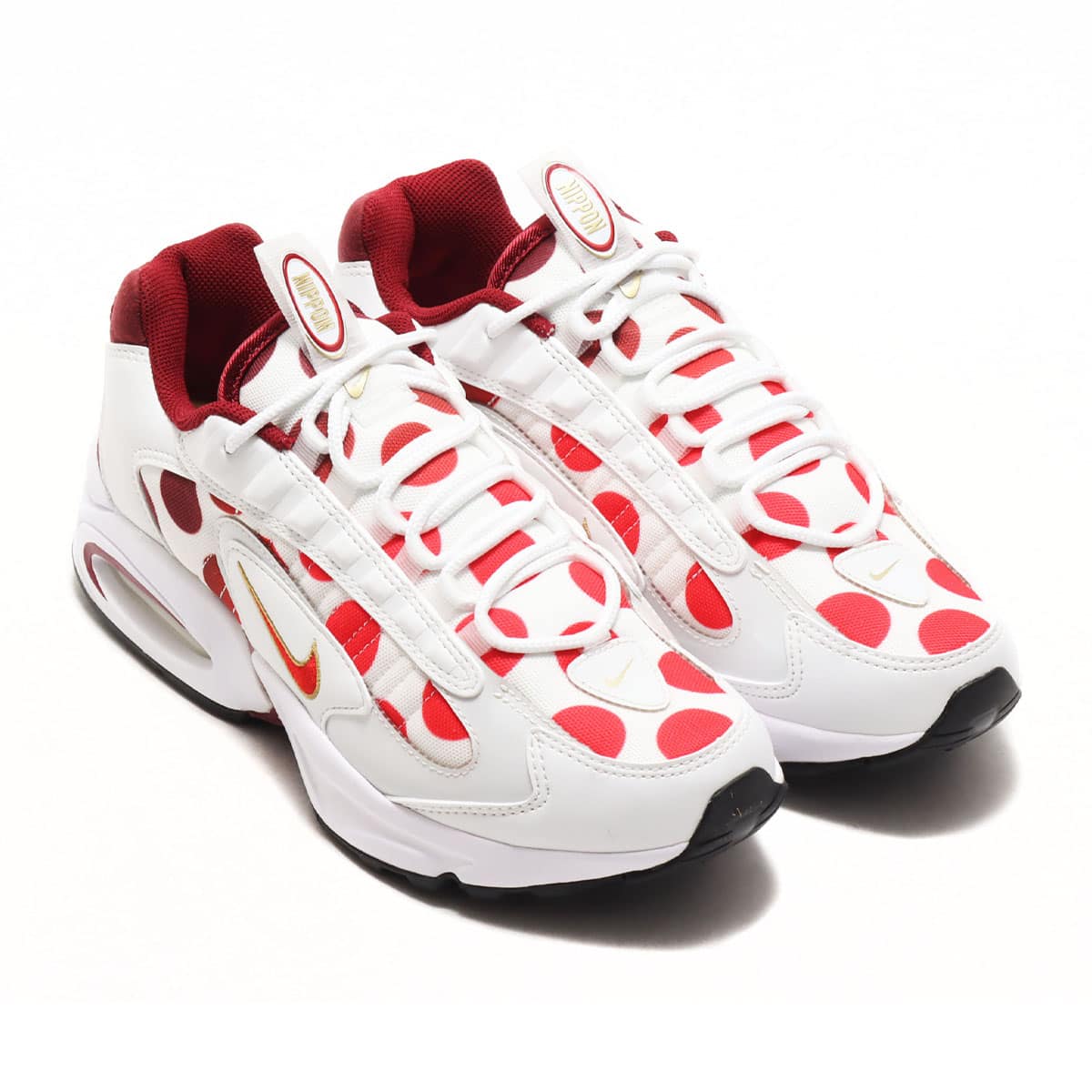 NIKE AIR MAX TRIAX WHITE/UNIVERSITY RED-METALLIC GOLD 20SU-S_photo_large