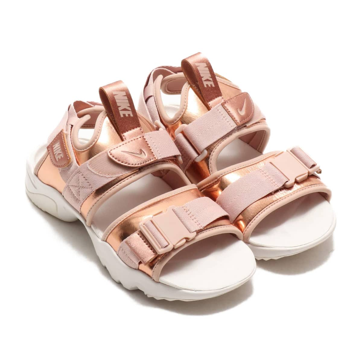 NIKE WMNSCANYON SANDAL MTLC RED BRONZE/PARTICLE BEIGE 20SU-S