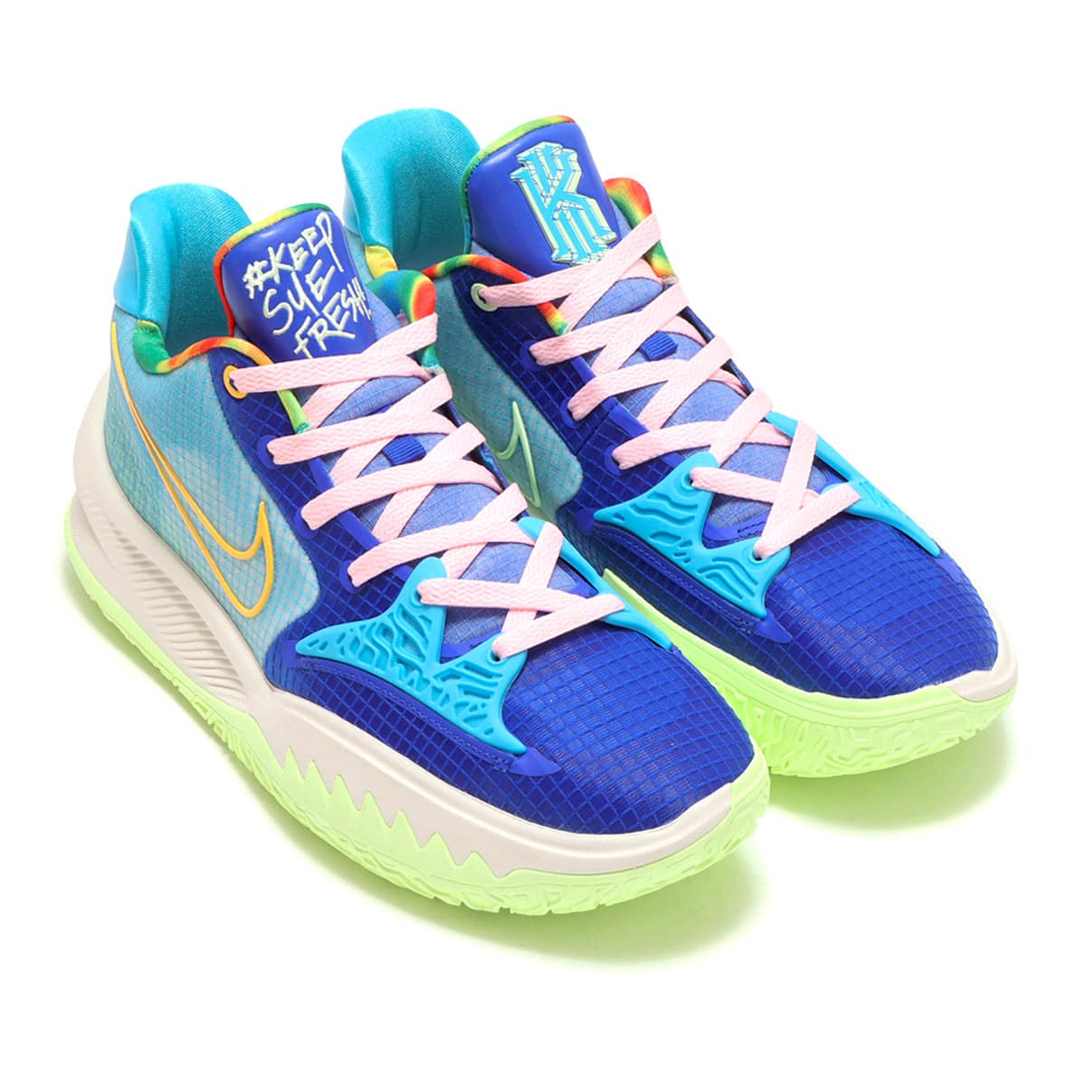 NIKE KYRIE LOW 4 EP RACER BLUE/CHLORINE BLUE-ARCTIC PUNCH 21FA-I_photo_large
