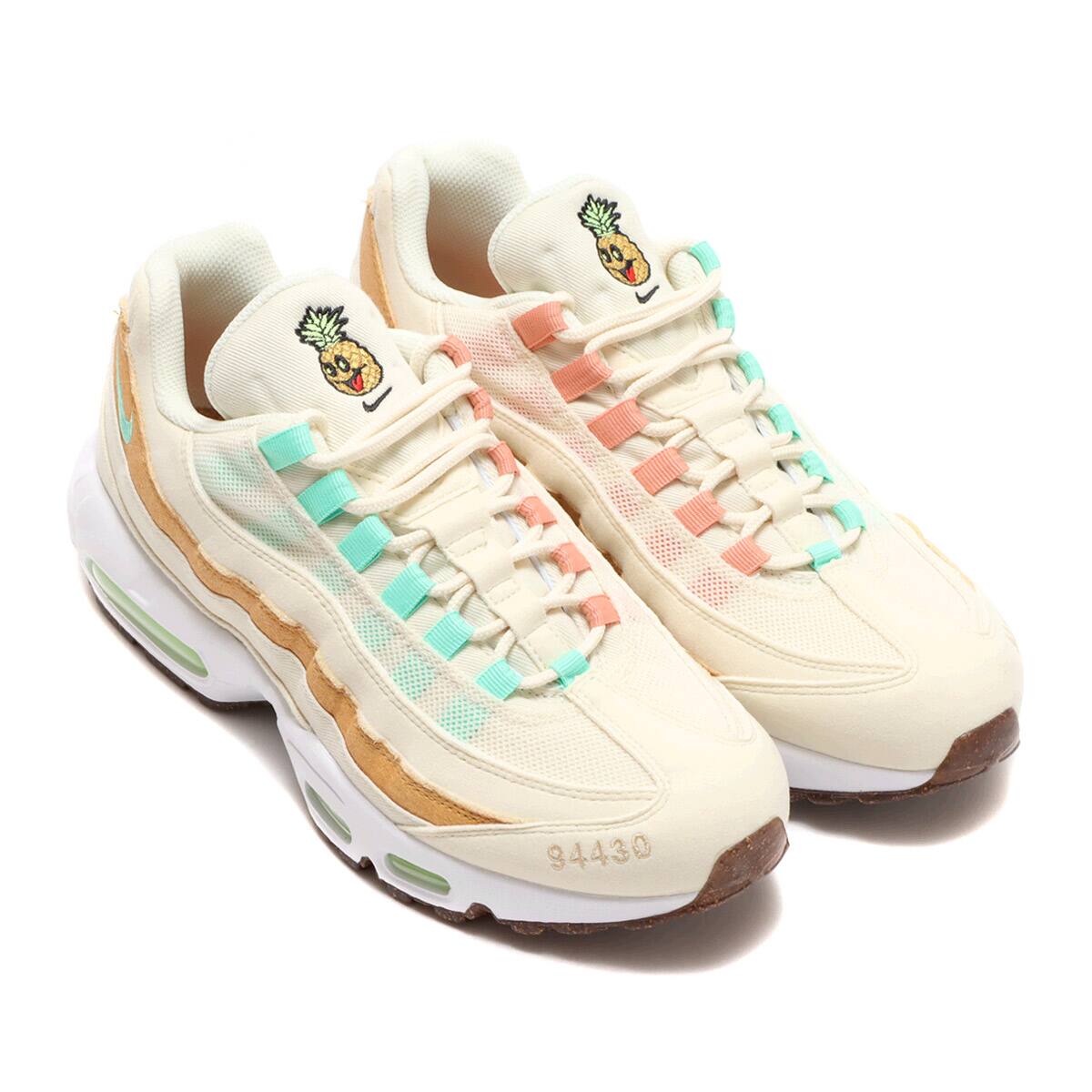 NIKE AIR MAX 95 NRG COCONUT MILK/GREEN GLOW-METALLIC GOLD 21SU-I_photo_large