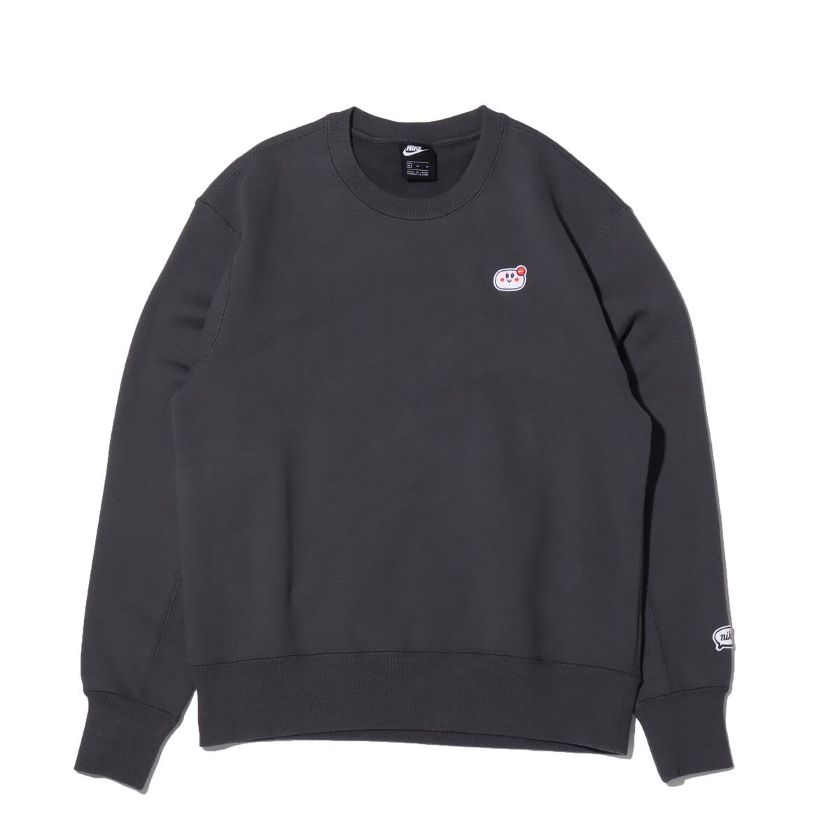 NIKE AS M NSW AIRMOJI CRW FLC SMILE DK SMOKE GREY 20HO-I_photo_large