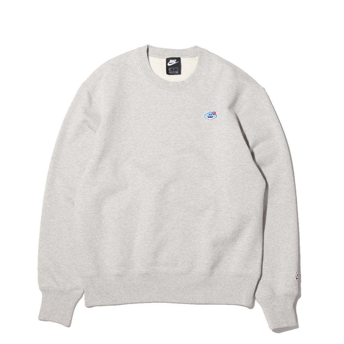 NIKE AS M NSW AIRMOJI CRW FLC TEETH GREY HEATHER/GREY HEATHER 20HO-I_photo_large