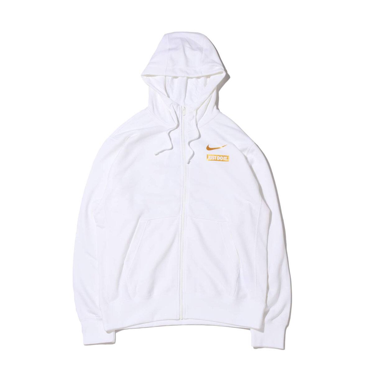 NIKE AS M NSW HOODIE FZ FT WHITE 20SU-S_photo_large