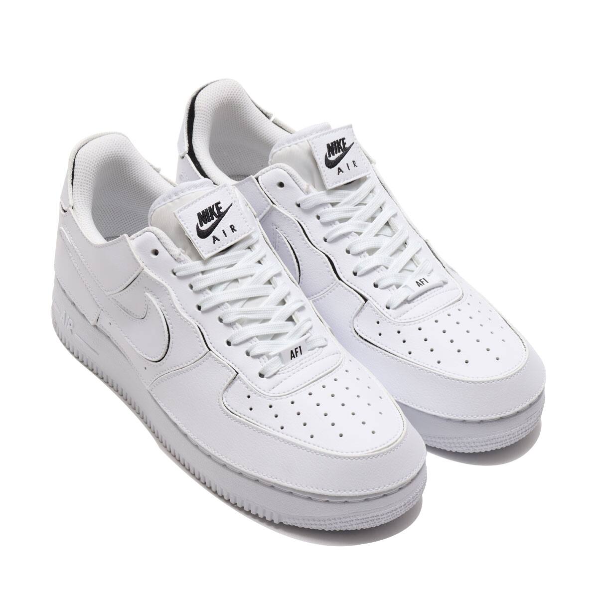 NIKE AF1/1 WHITE/WHITE-BLACK-COSMIC CLAY 21SP-I